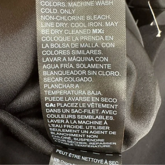 White House Black Market Black Short Sleeve Sheath Dress with Sheer Lace Accent - Picture 8 of 10